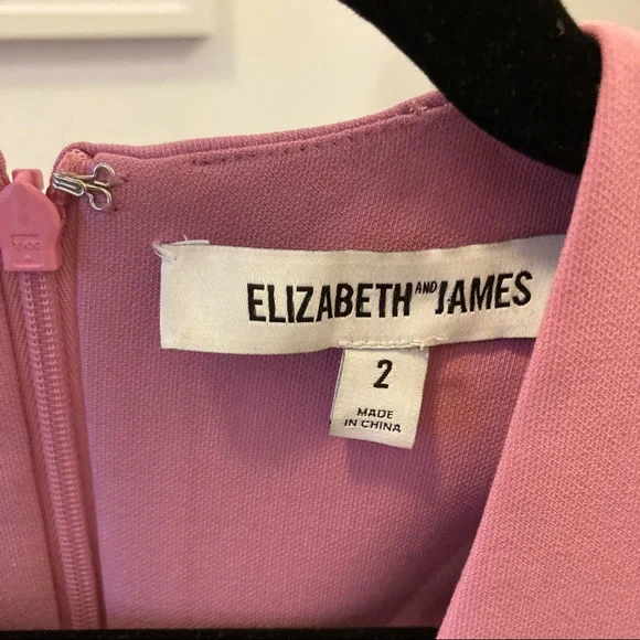 Elizabeth and James Barbie Pink Rosa Asymmetrical Dress - Picture 5 of 7